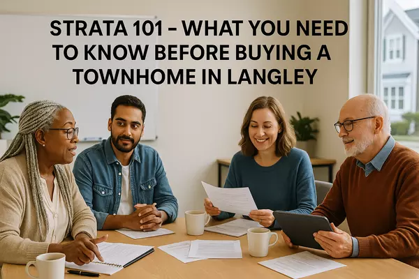 feature image of Strata 101: What You Need to Know Before Buying a Townhome in Langley