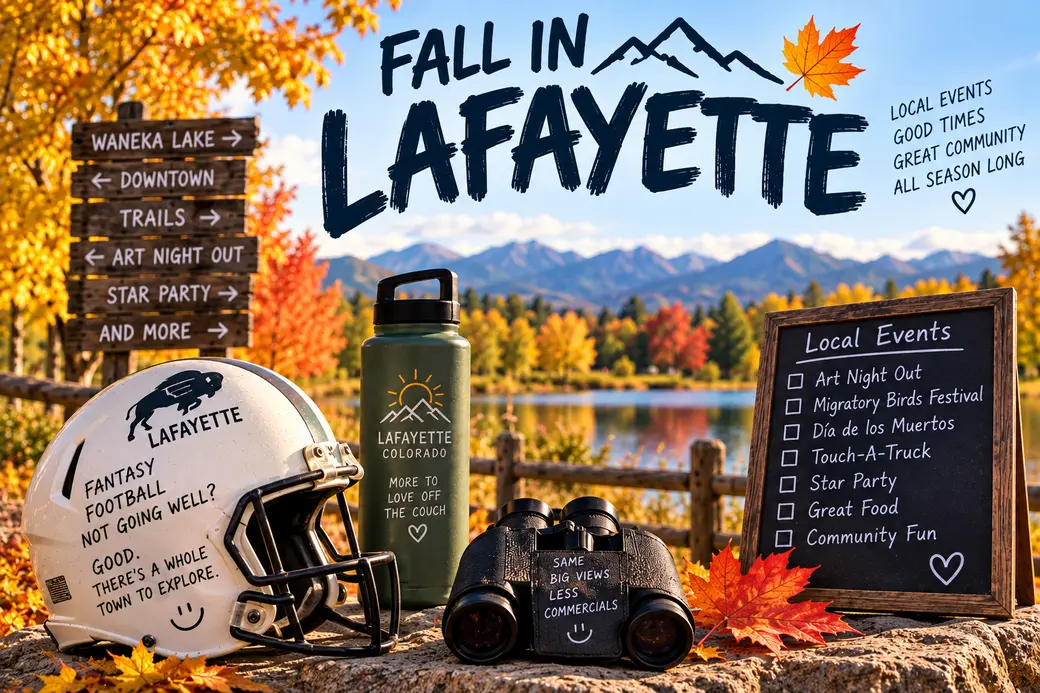 Fall in Lafayette (or… Get Away from the Screen and Waiver Wire!)