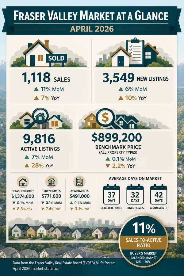 Fraser Valley Real Estate Market Update April 2026