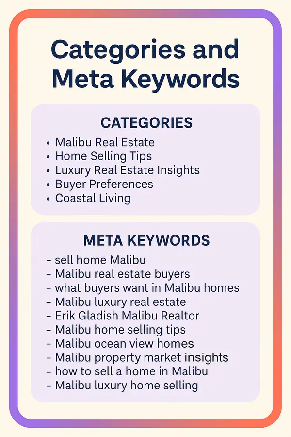 What Buyers Really Look for in Malibu Homes – Insights from Erik Gladish