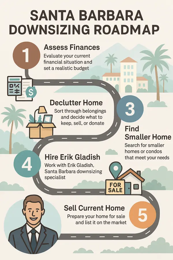 Downsizing in Santa Barbara: How to Sell Your Home Smoothly with Erik Gladish