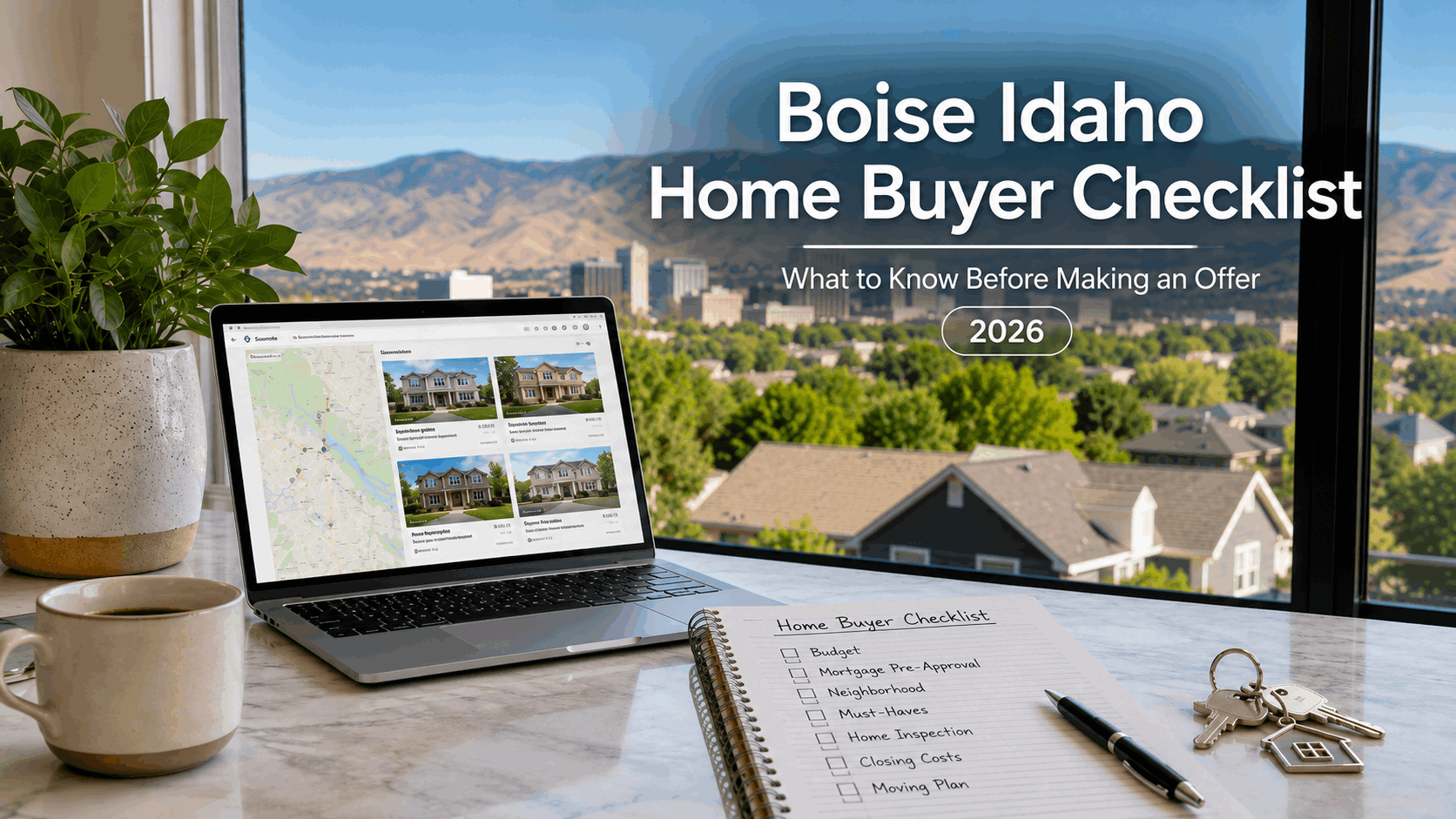 Boise Idaho home buyer checklist for making an offer in 2026