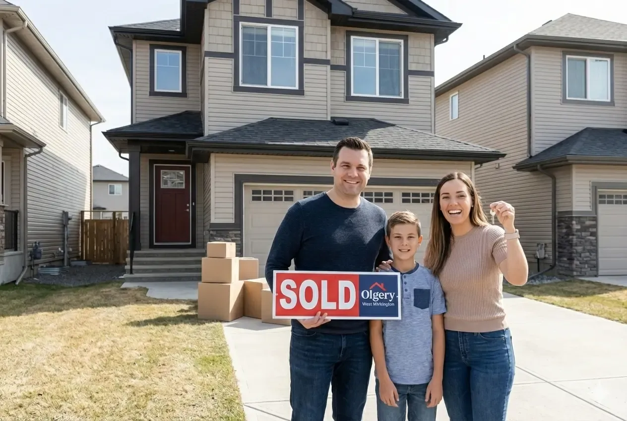 Successful home sale closing day in Calgary
