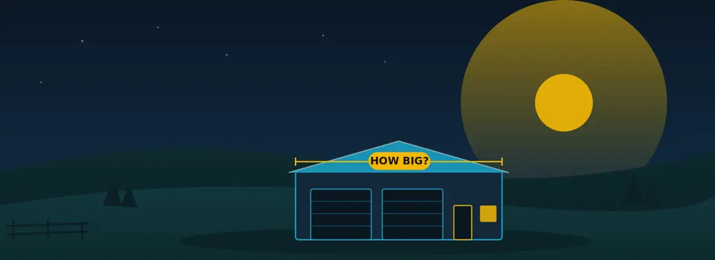 How Big a Shop Can You Actually Build on an Acreage?