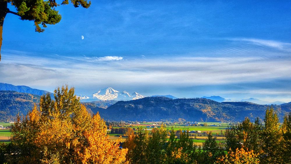 Mount Baker View from Whatcom Road, Abbotsford East