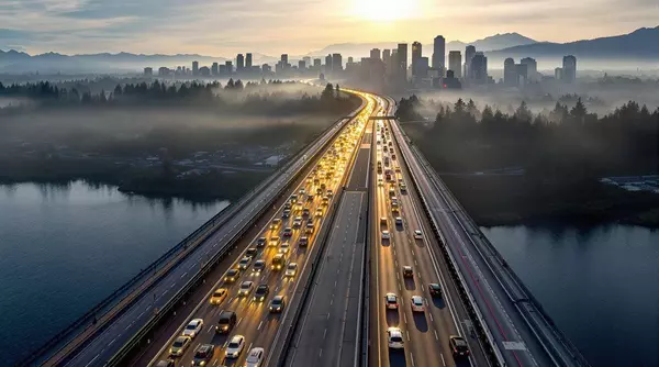 feature image of Commuting From Surrey to Vancouver | What Buyers Should Know Before They Move