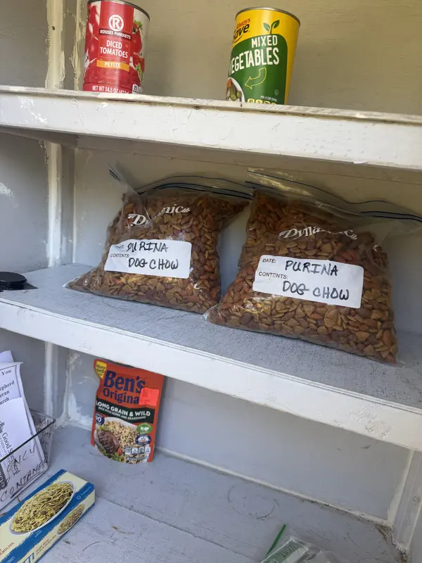 Filling food pantries