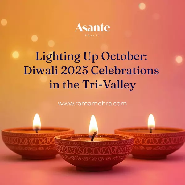 Lighting Up October: Diwali 2025 Festivals in the Tri-Valley