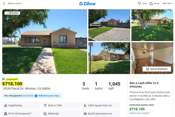14528 Placid Drive, Whittier, CA 90604
