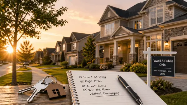 How to Win a Home in Powell or Dublin Ohio Without Overpaying (2026 Strategy Guide)