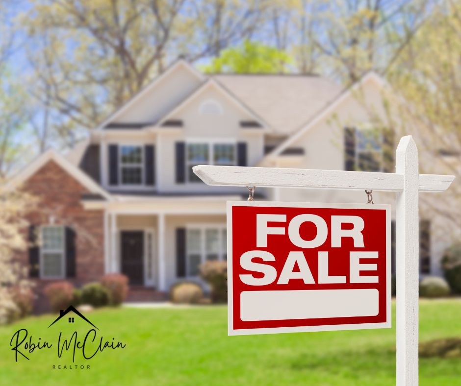 Home for sale in a residential neighborhood in Middle Georgia