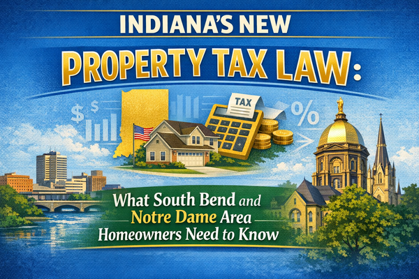 Indiana's New Property Tax Law: What South Bend and Notre Dame Area Homeowners Need to Know