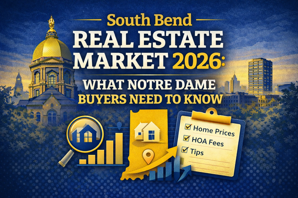 feature image of South Bend Real Estate Market: What Notre Dame Buyers Need to Know in 2026