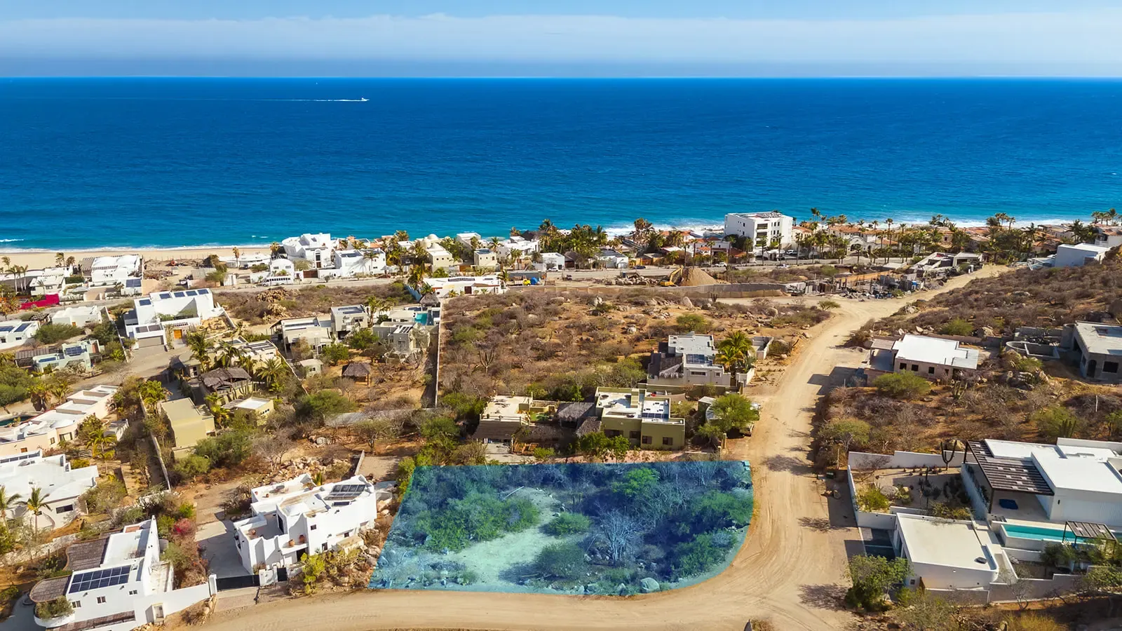 Ocean and mountain view homesite in Laguna Hills, Los Cabos