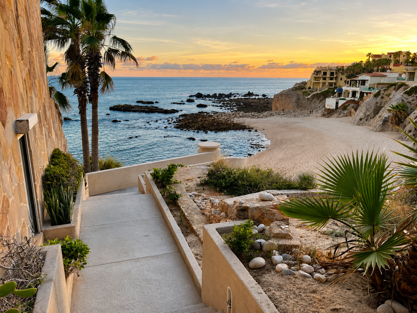 Cabo Bello community beach and lifestyle — Cabo Corridor Los Cabos