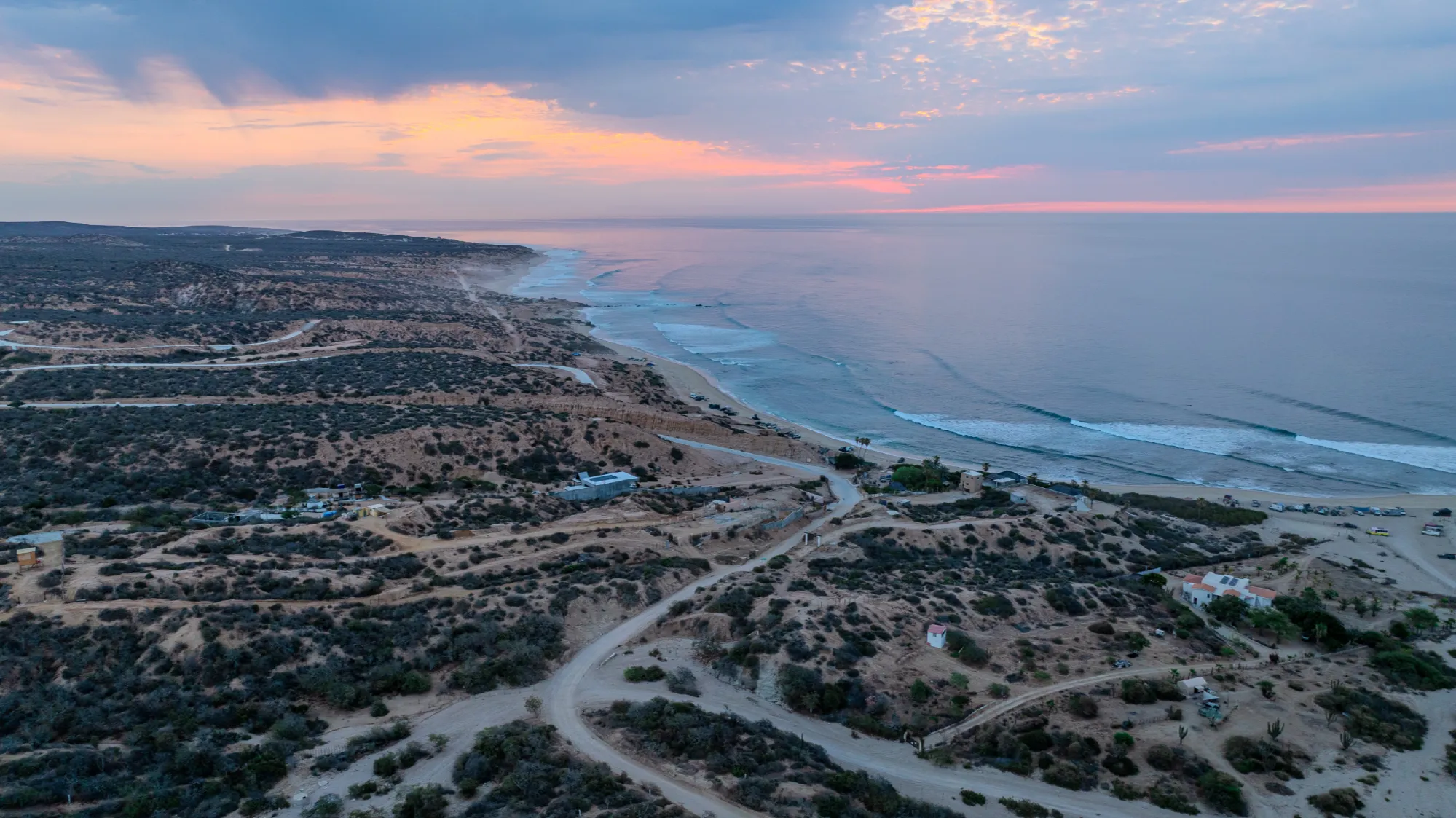 East Cape coastline near La Ribera, Baja California Sur — raw land and beachfront real estate market