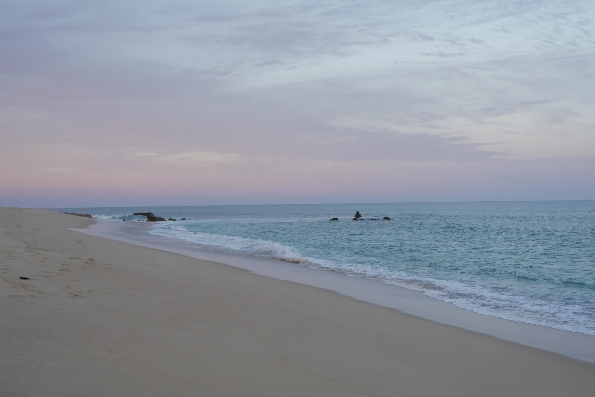 East Cape beachfront land and coastline near La Ribera, Baja California Sur