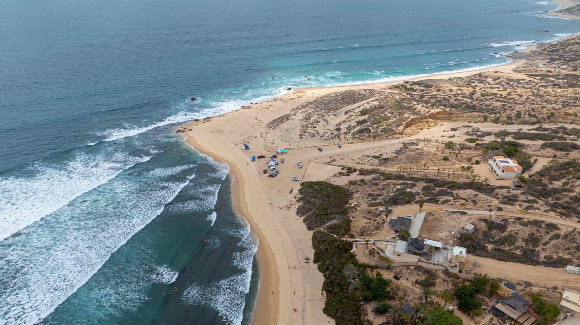 Sea of Cortez coastline in the East Cape, Los Cabos real estate investment area