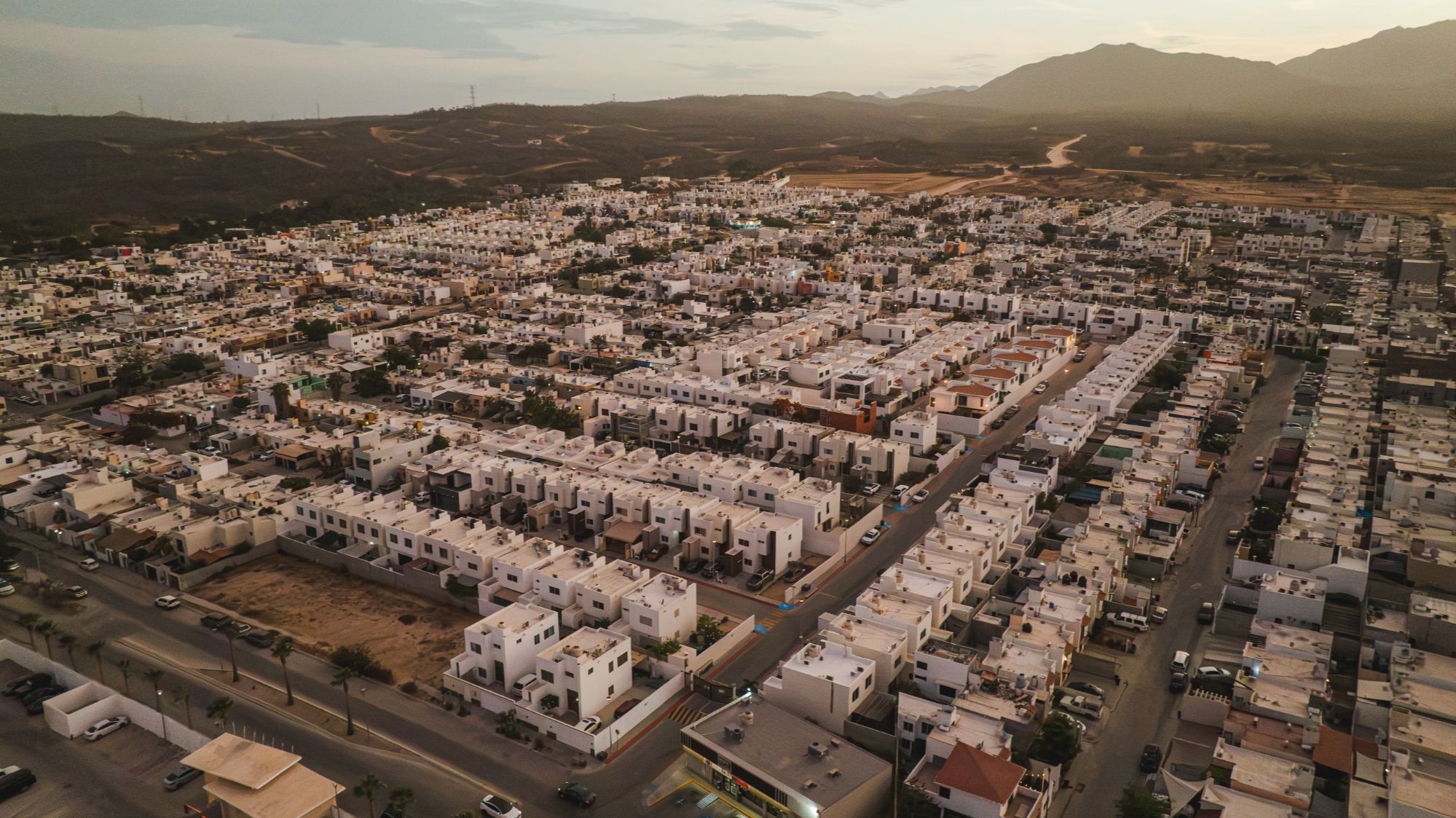 Established residential street in Monterreal, San José del Cabo