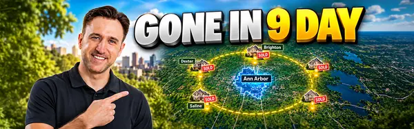 Why Homes OUTSIDE Ann Arbor Sell in 9 Days (2026 Market Analysis)