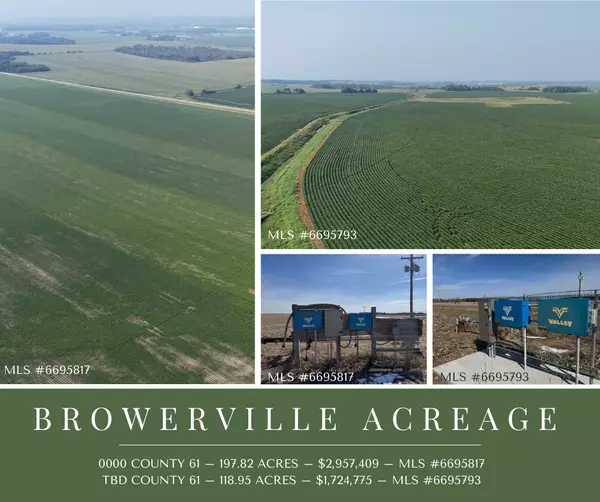 Agricultural Land Opportunity Browerville --Acreage Parcels