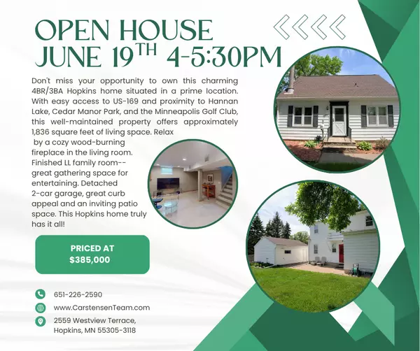 Stop By this Hopkins Open House June 19th!