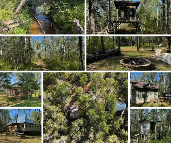 Off-Grid Heaven: 40 Wooded Acres with 3 Cabins & Riverfront Near Duluth, MN