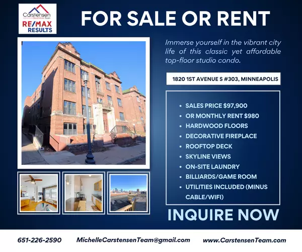 Modern Minneapolis Condo For Sale or Rent