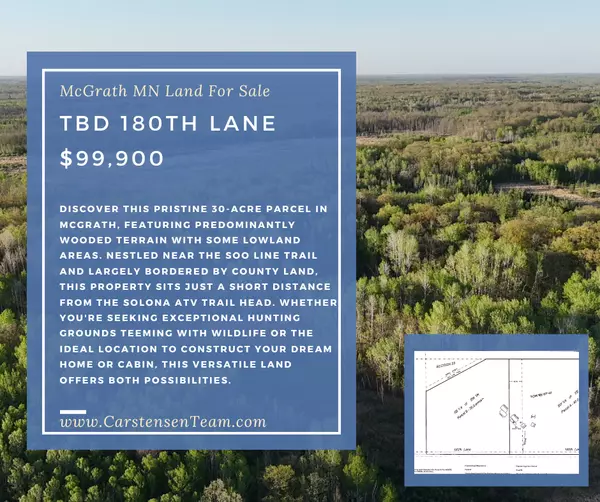 Land for Sale: 30 Acres in McGrath | Wooded Hunting & Recreational Property