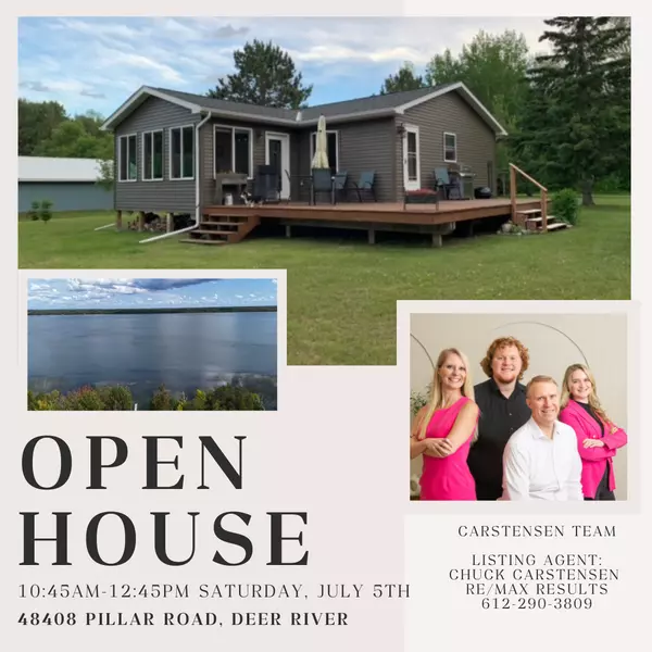 Open House! Lake Cabin on Jessie Lake, Deer River, MN