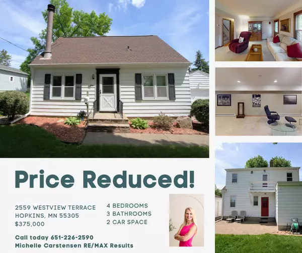 Price Reduced! Take a Virtual Tour of Well Maintained Hopkins Home