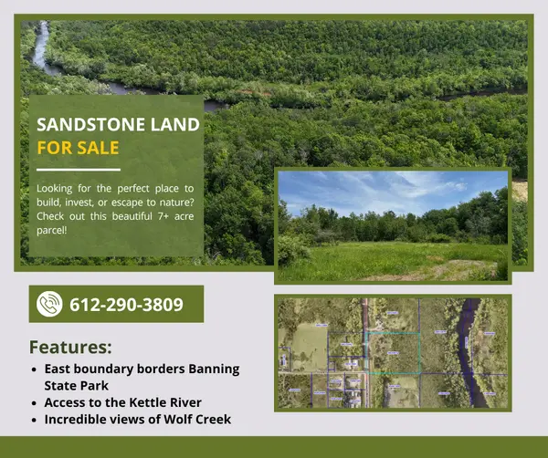 Rare Find in Sandstone: Acreage with Direct Access to Banning State Park,Chuck Carstensen