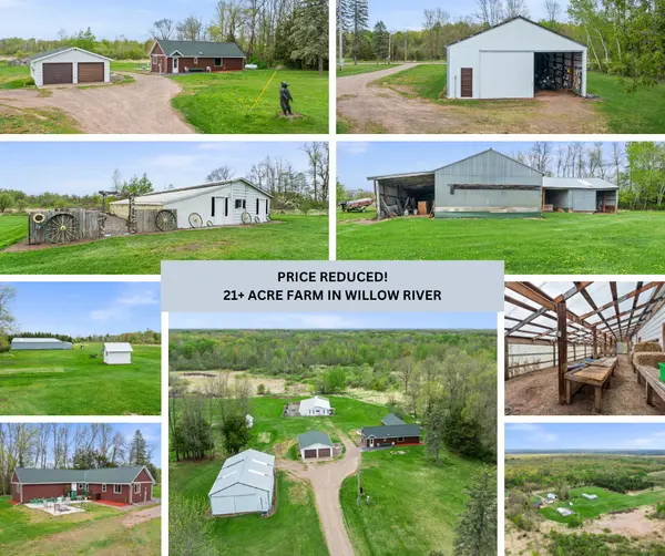 Price Reduced! Peaceful Country Living on Acreage in Willow River