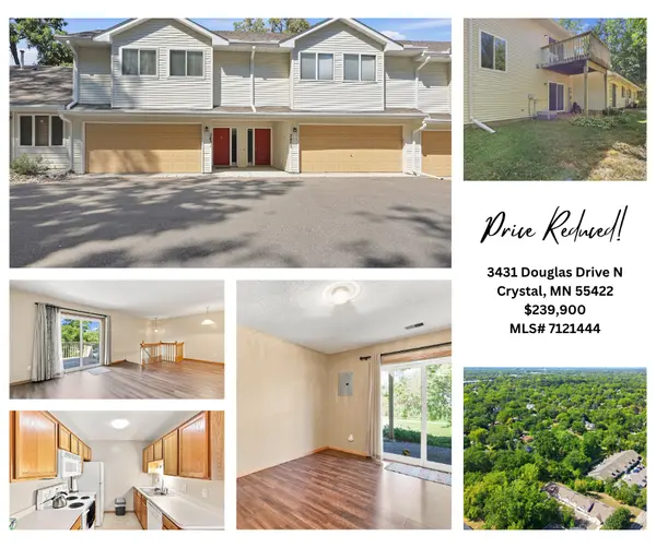 feature image of Price Reduced! Crystal MN Townhome w/Numerous Updates