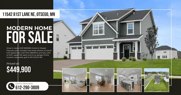 5BR/3BA Otsego Home | Built in 2023 c