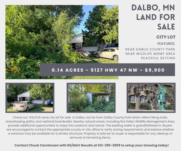 feature image of Small-Town Setting, Big Outdoor Potential: Discover This Dalbo, Minnesota Lot