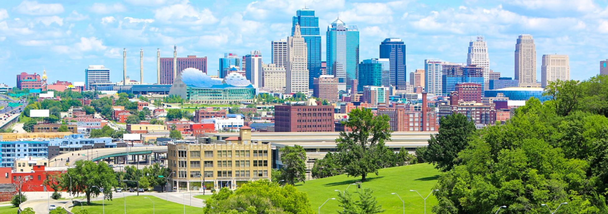 Kansas City Skyline Aerial