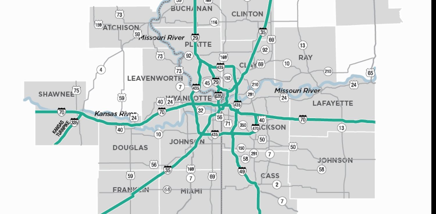 KC Metro County Map
