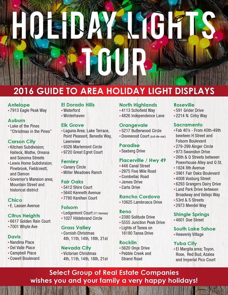 2016 Holiday Lights Guide