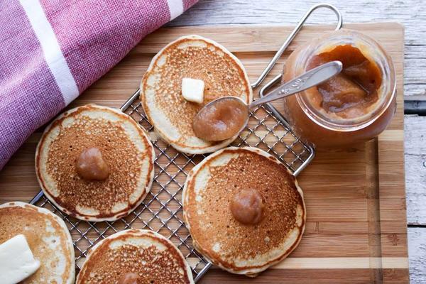 Apple Butter Pancakes,Eric Hatch