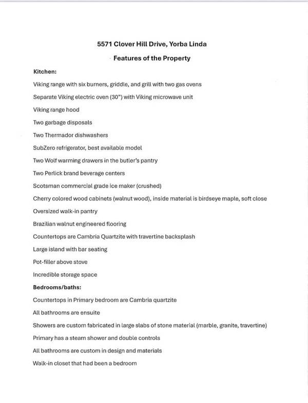 5571 Clover Hill, Yorba Linda, CA 92886