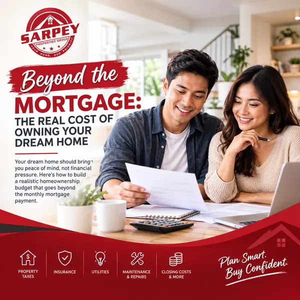 Beyond the Mortgage: The Real Cost of Owning Your Dream Home,Melvin & Dorothy Sarpey