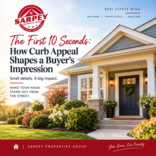 The First 10 Seconds: How Curb Appeal Shapes a Buyer's Impression