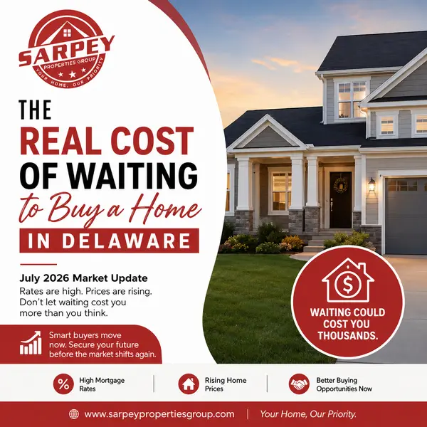 Waiting Could Cost You More Than You Think: The Real Price of Delaying Your Delaware Home Purchase in 2026