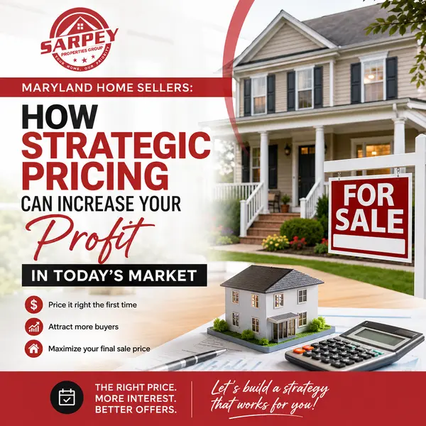 Maryland Home Sellers: How Strategic Pricing Can Increase Your Profit in Today's Market
