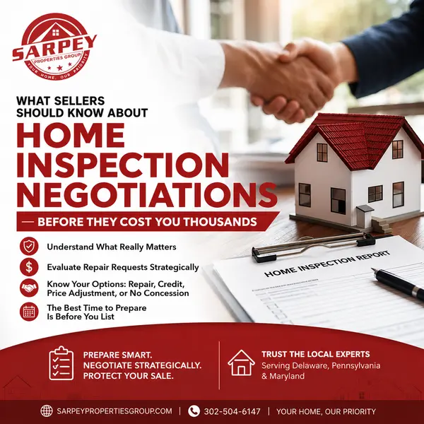 What Sellers Should Know About Home Inspection Negotiations—Before They Cost You Thousands