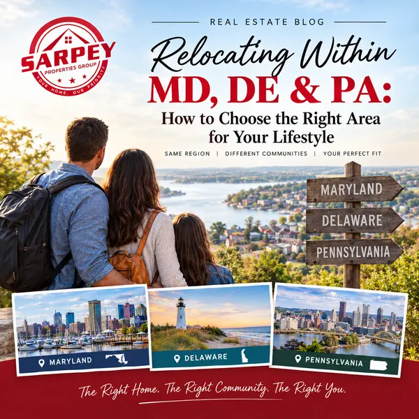 Relocating Within MD, DE & PA: How to Choose the Right Area for Your Lifestyle