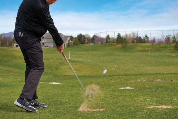 Golfing at Spurwing Golf Course