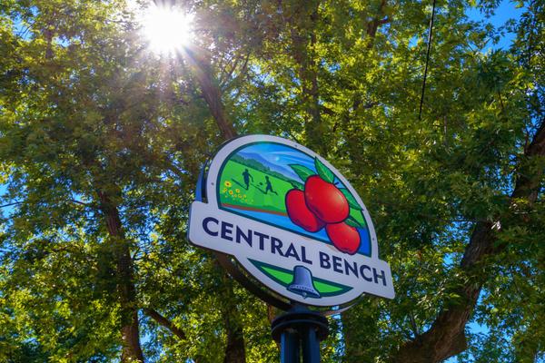 Central Bench sign