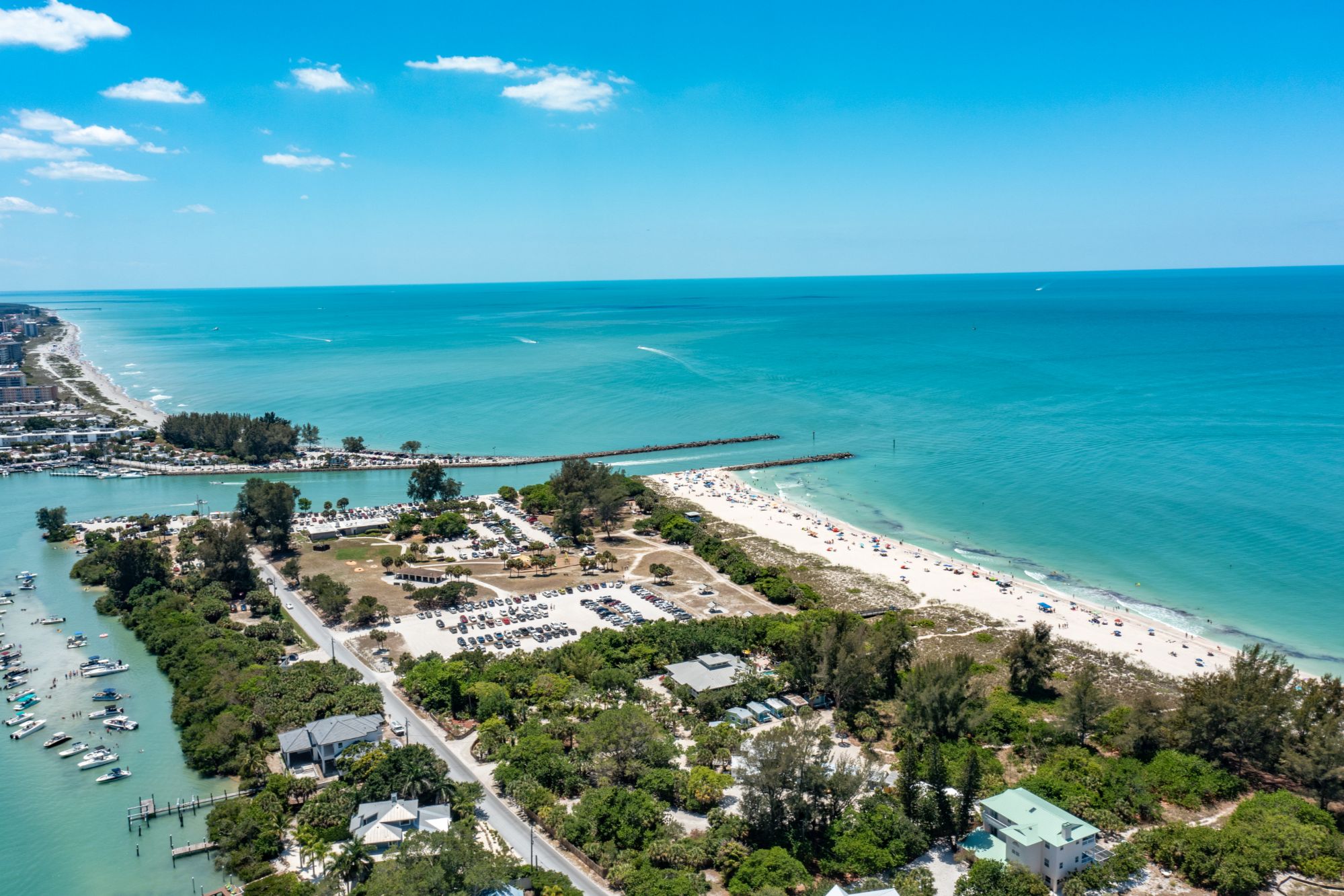 Casey Key luxury beachfront homes for sale with private beach access
